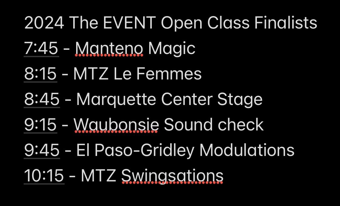 GHSTitanFever's tweet photo. Solo Winners begin at 7:30pm and Finals starts at 7:45pm
#ghsevent2024 https://t.co/tKAQS8E6iq