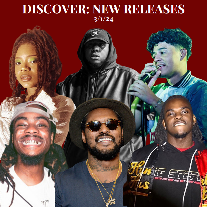 Discover New Releases ScHoolboy Q Madlib x Karriem Riggins Blu x Shafiq Husayn Real Bad Man, Lukah, billy woods RJ Payne x Busta Rhymes Stunnaman02 demahijae Owlkast, unruly, Knowitall Westside Webb Televangel x Milc Jynx716 x Che Noir King Havana Dende Crissy P Ginga Soul +more