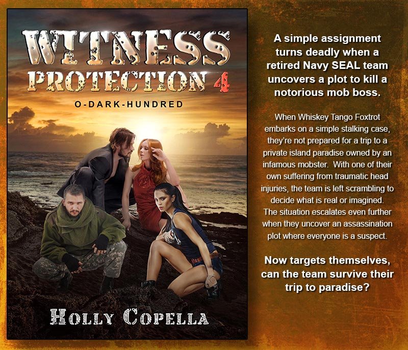 Now available in #audiobook for only $9.99! 
Or $1.99 add-on w/purchase of #ebook 

WITNESS PROTECTION 4  

amazon.com/dp/B0CWS9XX27

#KindleUnlimited #KindleDeal #crimefiction #series #MYSTERY #thrillerbooks #audiobooks