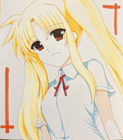 アナログ成長途中のフェイトちゃん。 