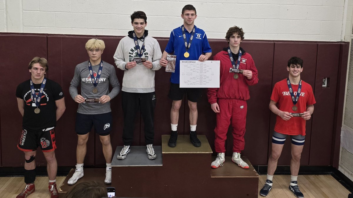 Congratulations Collin Gaj 2024 PIAA Southeast Regional Champion at 152 lbs!
<a href="/QCHSAthletics/">QCHSAthletics</a> <a href="/TomHousenick/">Tom Housenick</a> <a href="/SOLsports/">SOLsports</a> <a href="/PA_wrestling/">PA-Wrestling.com</a> <a href="/OfficialQCHS/">Quakertown Community High School</a> ⁦<a href="/mfriedmanPGH/">Dr. Matthew Friedman</a>⁩