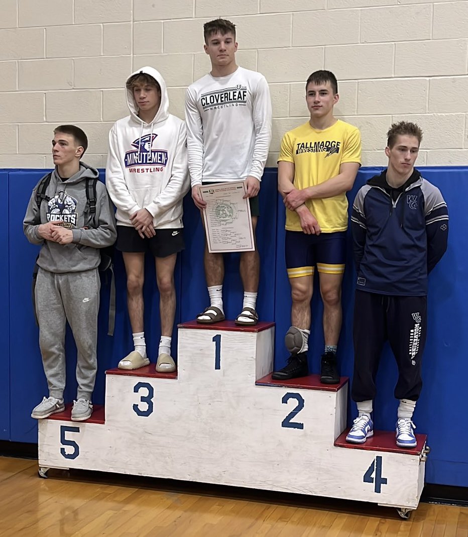 Congratulations to Ian Bee for winning second place at the District Tournament Division II Kenston. Ian is a Sophomore in the 150 lb weight class. Ian will now move on to States in Columbus next weekend! Hard work pays off Ian!! <a href="/Tallmadge_AD/">Tallmadge Athletics</a>