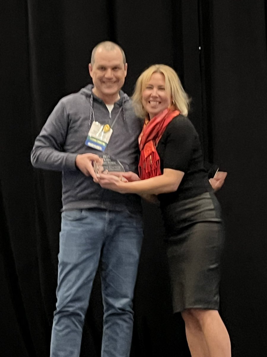 The 2024 M. Rhoades Early Career Awardee Rubén Rellán Álvarez. And also chair of the 2024 MGM in Raleigh. Congratulations.