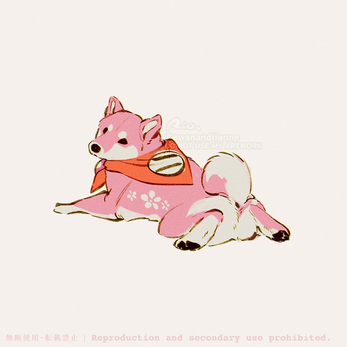 「full body shiba inu」 illustration images(Latest)