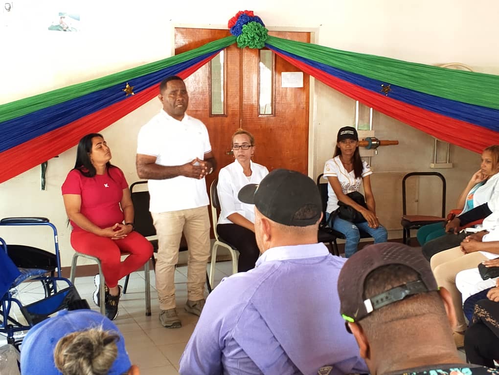 Asamblea Comunitaria con la presencia del Alcalde y otras fuerzas políticas,Municipio Veroes ,CDI Ramón Romero.,estado Yaracuy. #CubaPorLaVida