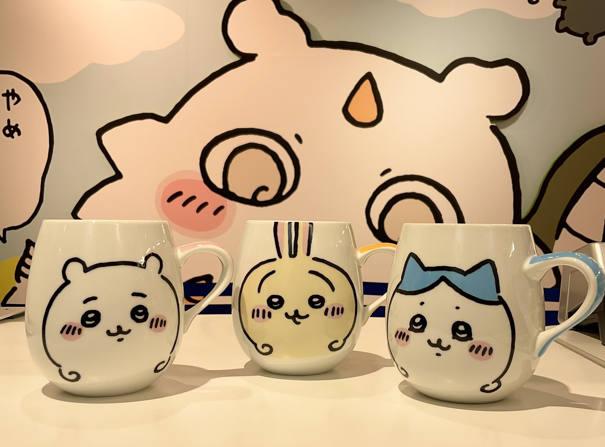 ちいかわ フェイスマグ ハチワレ ちいかわ ちいかわ フェイスマグ（ハチワレ） | ちいかわマーケット, image size:2048x1514