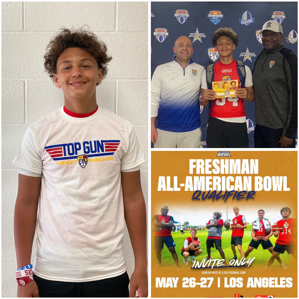 camren3phillips's tweet image. Had a great day today at the @FBUcamp in San Antonio.   Made the all Camp team and punched my ticket to the Freshmen All-American Bowl Qualifier.  @FBUAllAmerican @AWilliamsUSA @LauerFBU @QBHitList @TheUCReport @Battle @LSOCFootball @CoachWeltonJ