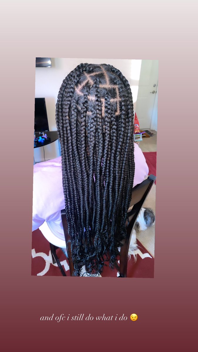 & one thing about it, ima get to it 🥰 book a look 😘 #knotless #boxbraids #quickweaves #wiginstalls #ponytails #durhamnc #RDU #hairstylist