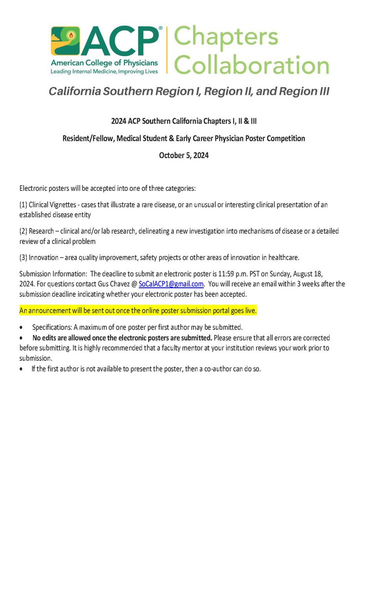 ACP Southern California Region I (@socalacp1) on Twitter photo 