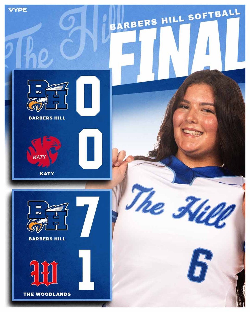 Barbers Hill HS Softball (@bh_softball) on Twitter photo Great finish to the eagle invitational tournament! Now we look forward to District on Tuesday with Crosby coming to town! <a href="/BH_Athletics/">Barbers Hill Athletics</a> <a href="/barbers_hillhs/">Barbers Hill HS</a> <a href="/BHISD/">Barbers Hill ISD</a> <a href="/kennedyporter06/">Kennedy Porter</a> <a href="/TXPrepSoftball/">Texas Prep Softball</a> Great finish to the eagle invitational tournament! Now we look forward to District on Tuesday with Crosby coming to town! <a href="/BH_Athletics/">Barbers Hill Athletics</a> <a href="/barbers_hillhs/">Barbers Hill HS</a> <a href="/BHISD/">Barbers Hill ISD</a> <a href="/kennedyporter06/">Kennedy Porter</a> <a href="/TXPrepSoftball/">Texas Prep Softball</a>