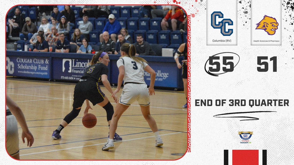 AMCSports's tweet photo. One quarter left in the second game of #amcwbbchamp Presented by Tandem HR Semifinals. https://t.co/TnliM2AeeP