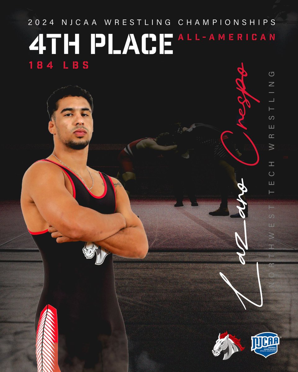 FHNW_Tigers's tweet image. Lazaro Crespo is an All-American with a 4th place finish! #respectthetech