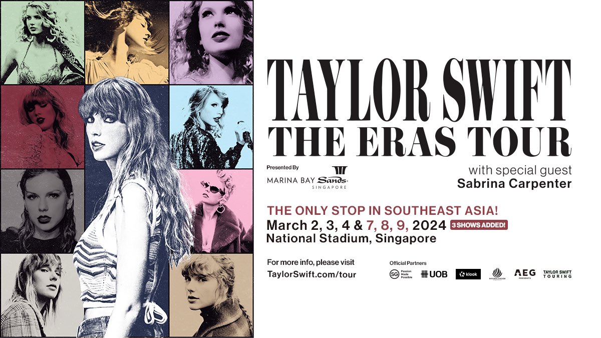 🚨 URGENT REMINDER 🚨

For Singapore attendees, please STAY in your ASSIGNED seats. A numerous reports were submitted where BACK ROW attendees were able to sneak in VIP1 (Front row seats).

Please STAY in your ASSIGNED seats and STOP SNEAKING IN.

<a href="/aegpresentsasia/">AEG Presents Asia</a> <a href="/taylornation13/">Taylor Nation</a>