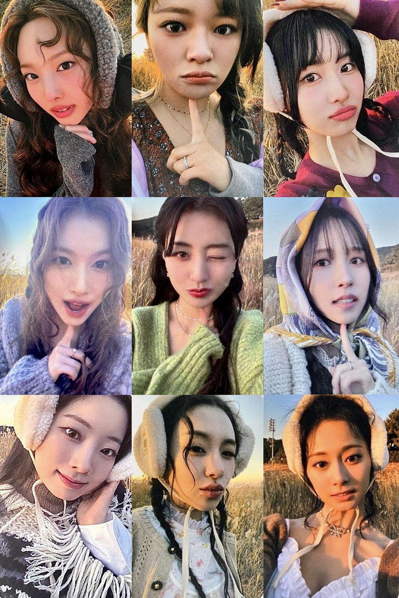 TWICE I GOT YOU OUTDOOR FITS PHOTOCARDS ! 🌾🌤️