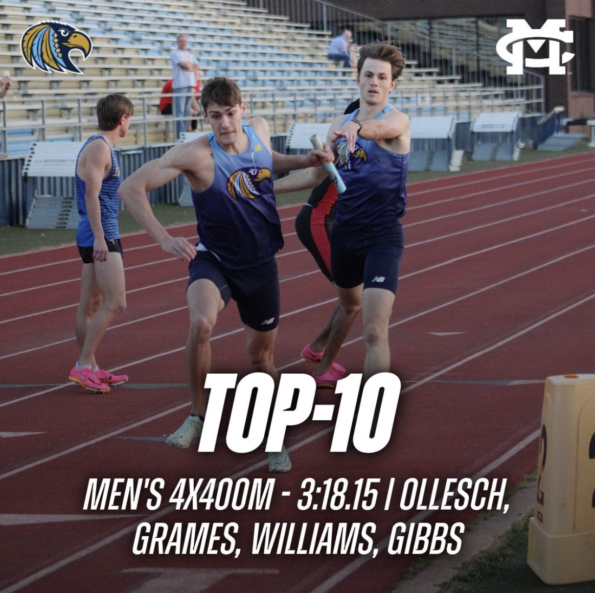 FOR THE WIN🏆

The Men’s 4x400m relay of Olliver Ollesch, Will Grames, Brandon Williams, and Wesley Gibbs take the crown in the Men’s 4x400m, stopping the clock in 3:18!😤

#COTM💨