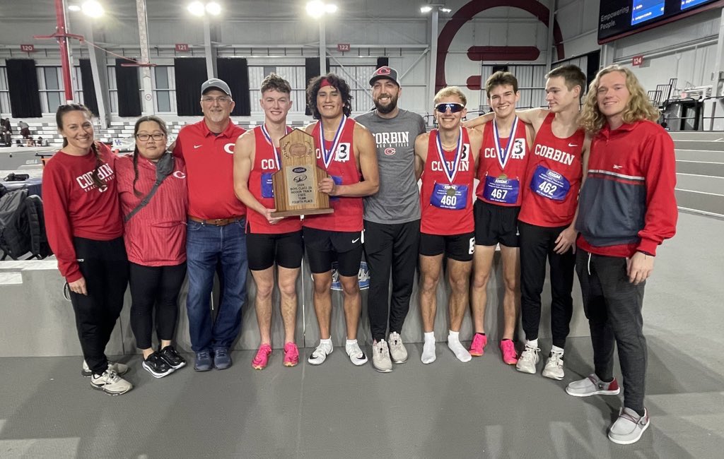 KHSAA's tweet image. Congratulations to our fourth place teams Corbin and Lexington Catholic #khstr