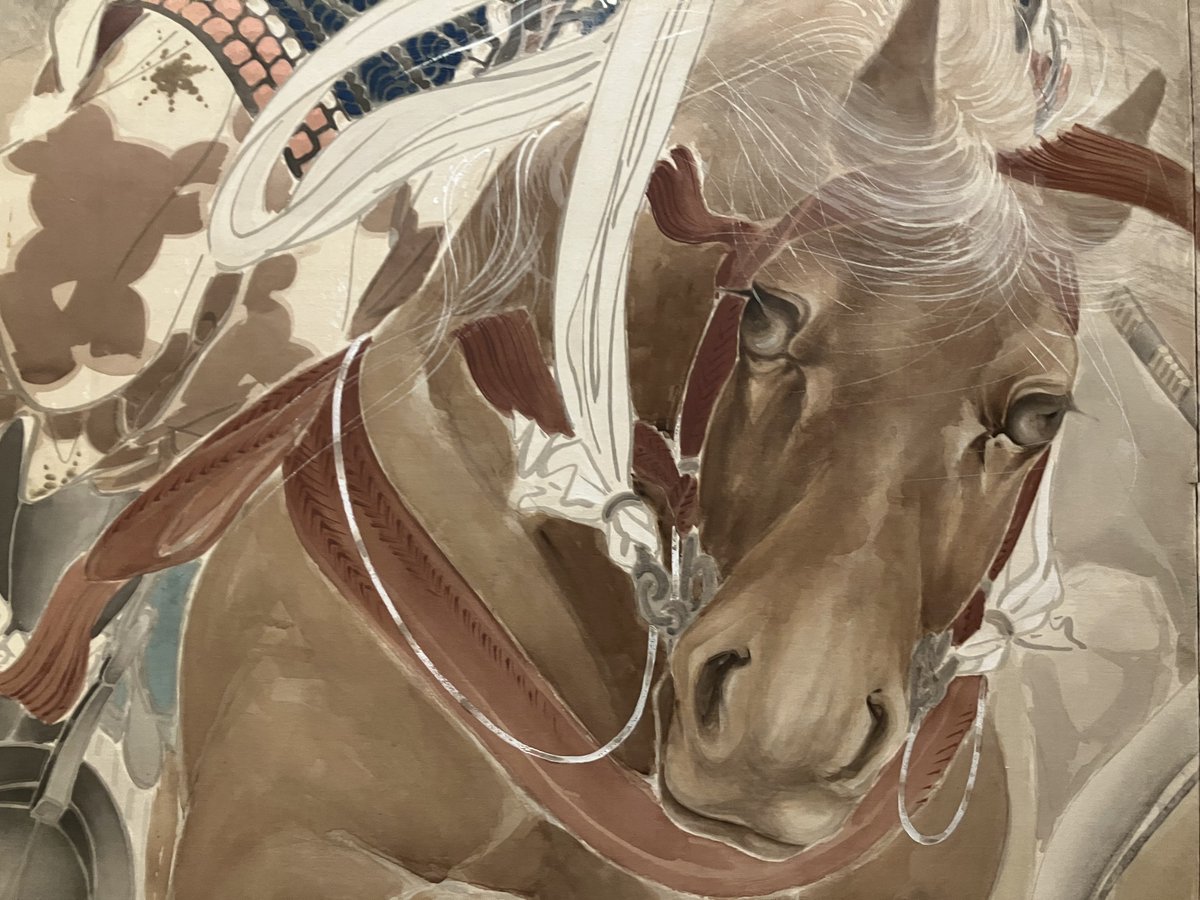 時をとらえる 展「人の生きる一瞬の時間」展示中の #菊池契月《落花