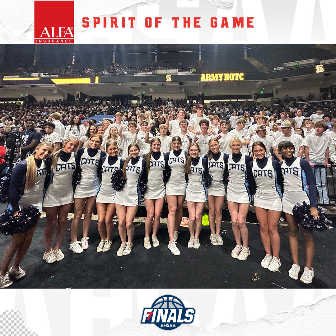 AHSAA State Finals (@ahsaa_hoops) on Twitter photo Check out the <a href="/WILDCAT__HOOPS/">Enterprise Basketball</a> school spirit in this <a href="/Alfa_Insurance/">Alfa Insurance</a> Spirit of the Game snapshot!
#StateFinals | #Ball4ItAll | <a href="/Alfa_Insurance/">Alfa Insurance</a> | #7A | <a href="/LegacyArena/">Legacy Arena</a> | <a href="/AHSAAUpdates/">AHSAA</a> Check out the <a href="/WILDCAT__HOOPS/">Enterprise Basketball</a> school spirit in this <a href="/Alfa_Insurance/">Alfa Insurance</a> Spirit of the Game snapshot!
#StateFinals | #Ball4ItAll | <a href="/Alfa_Insurance/">Alfa Insurance</a> | #7A | <a href="/LegacyArena/">Legacy Arena</a> | <a href="/AHSAAUpdates/">AHSAA</a>