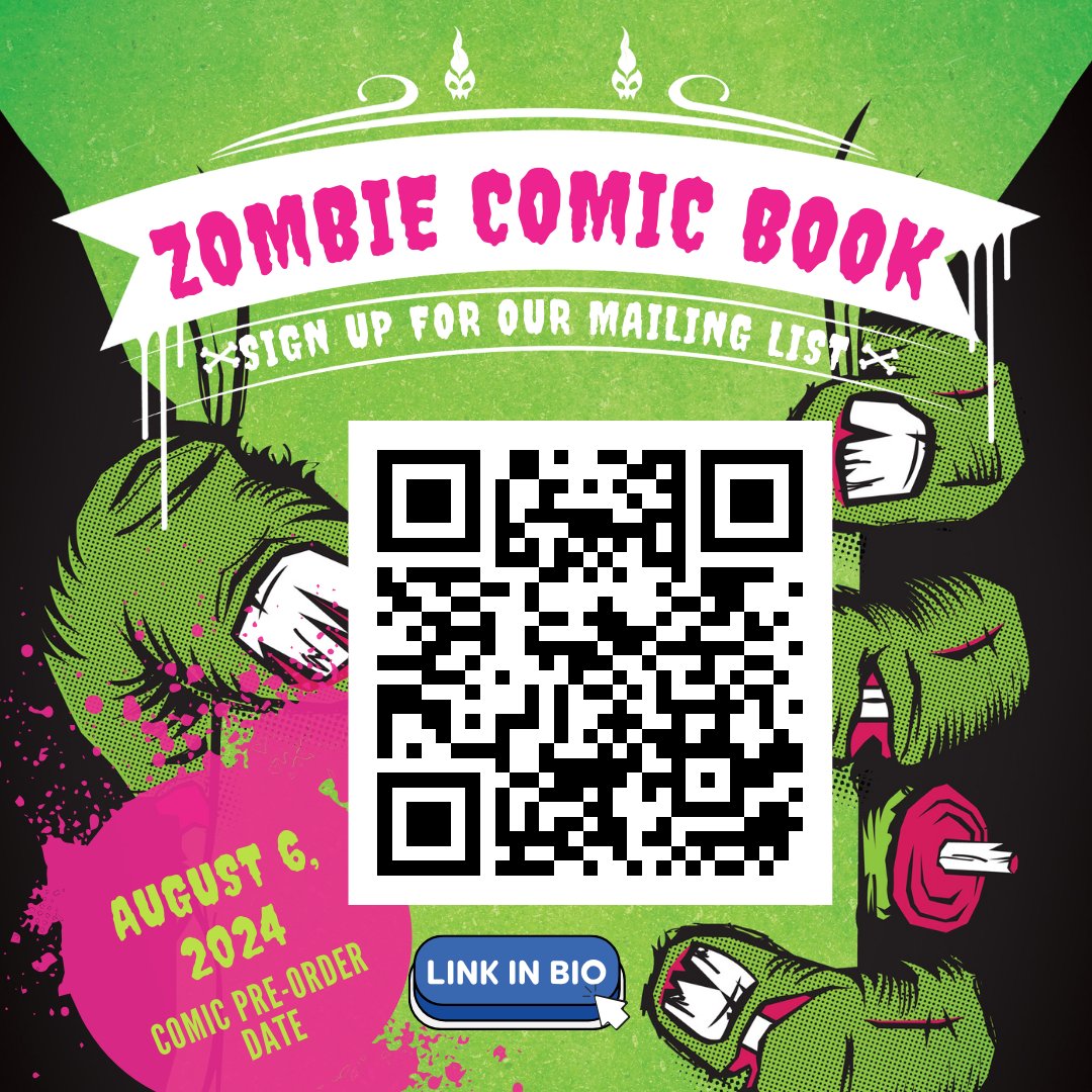 AmyLinsamouth's tweet photo. Spooky fun news! @RoseRed09 and I are excited to team up with @TheRealKenForee for a spine-chilling zombie comic book project! Stay tuned for the pre-order launch on August 6,2024. Sign up for updates at https://t.co/sWCD9BpIT6 🧟‍♂️ 💚#zombiecomic #robzombiehalloween #dawnofthedead https://t.co/ebbYEHXtcI
