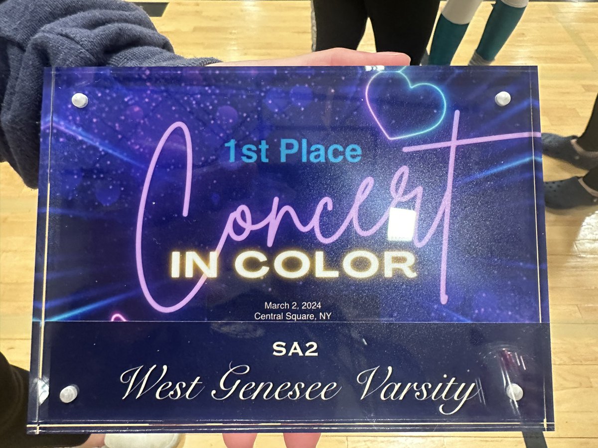 Congratulations to BOTH our JV &amp; Varsity Winterguards for their 1st place finishes in their respective classes at Central Square tonight! All the staff members involved are insanely proud of both team’s accomplishments. On to CNS next week! @mltriv <a href="/WGFineArts/">West Genesee Fine Arts</a> <a href="/WestGeneseeCSD/">West Genesee Schools</a>