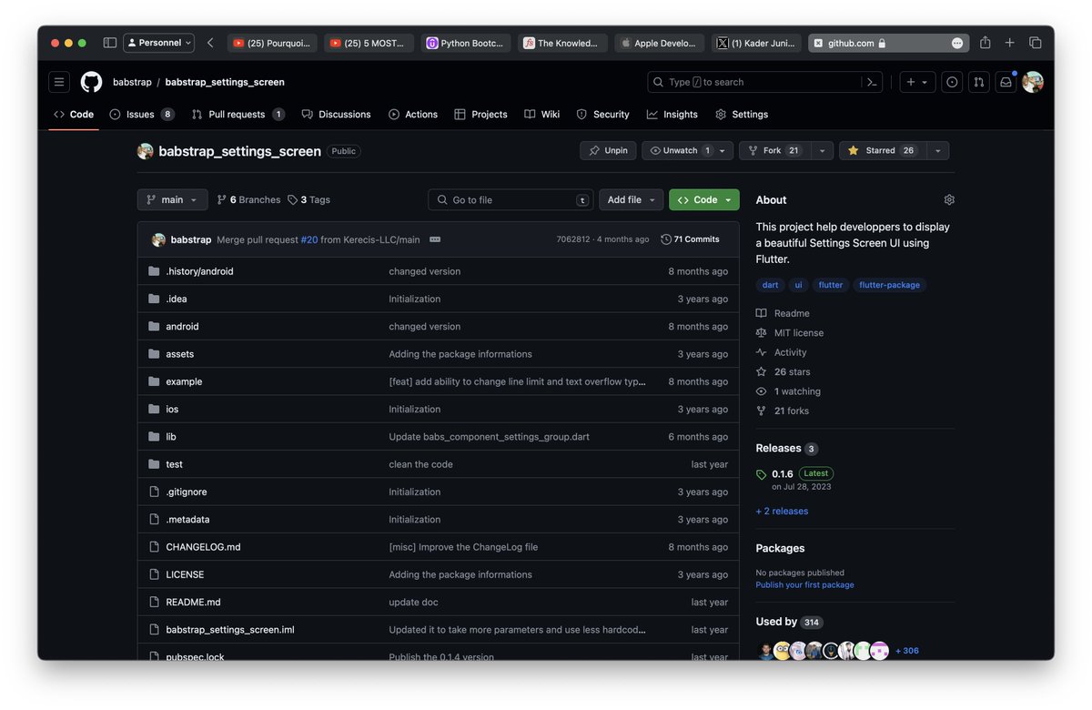 babstrap's tweet image. Ndaysann à la base, c&apos;était juste pour jouer ☺️ 
github.com/babstrap/babst…

#Flutter #pubdev

@galsendev221 @FlutterDakar