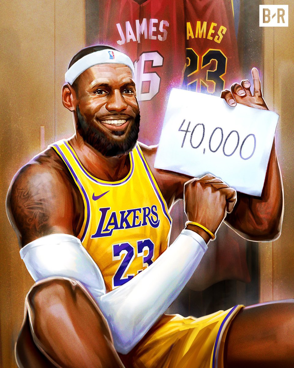 LEBRON 40,000 POINTS 🐐