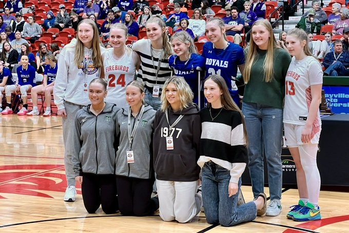 NDScores's tweet photo. CLASS A GBB STATE ALL-TOURNAMENT TEAM #NDPreps https://t.co/cMTSwBtkLX