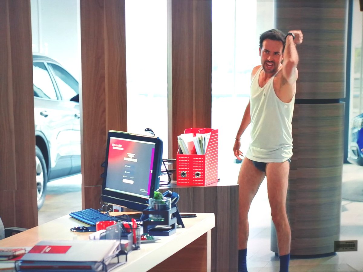 Rico bulto de actor en novela🤩