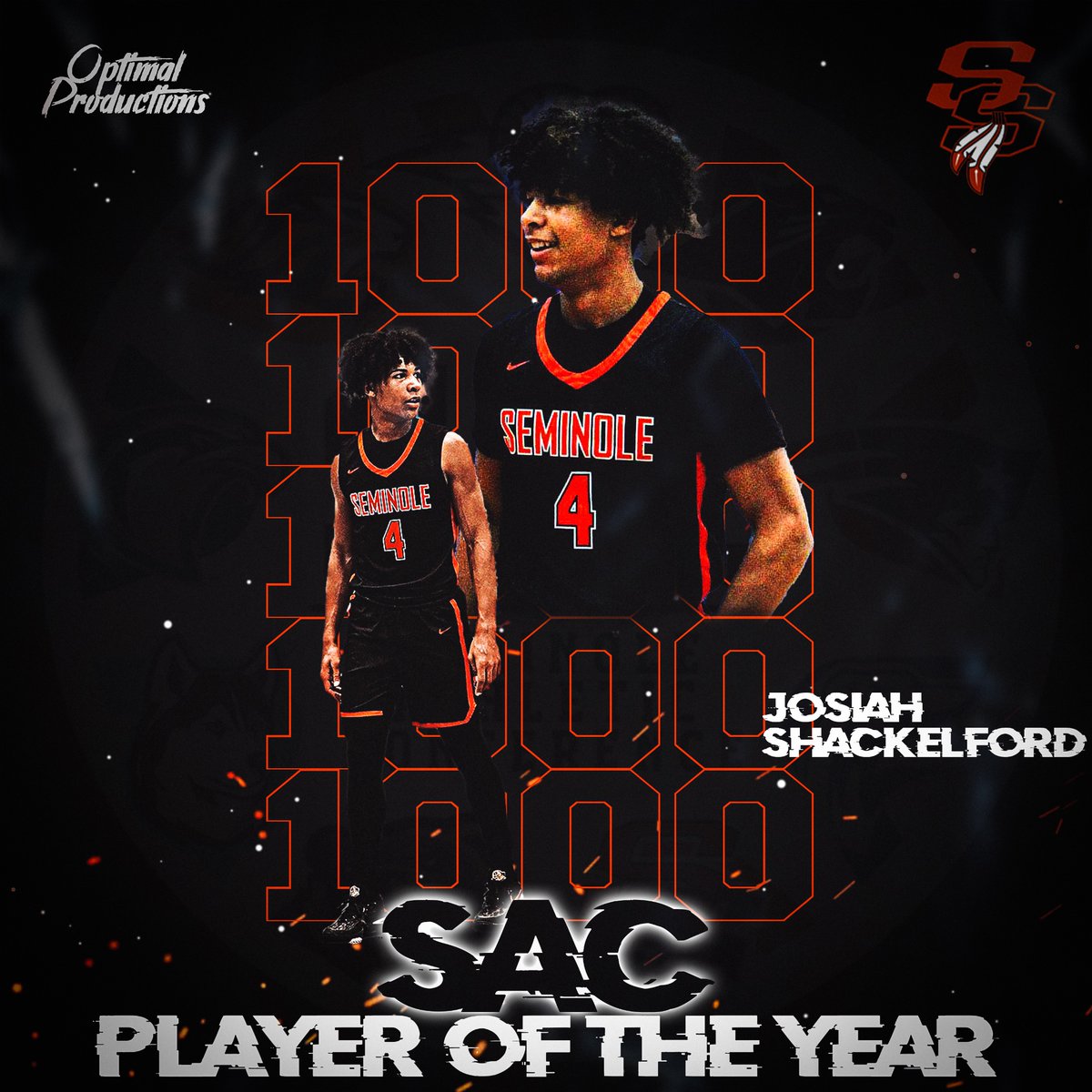 📣 INTRODUCING YOUR SAC PLAYER OF THE YEAR 1️⃣0️⃣0️⃣0️⃣ Career Points JOSIAH SHACKELFORD . . . . . . . . . . . #sportsphotograpy #sports #basketball #explore #foryoupage #photolighting #Bokey #motivation #sportsvideography #explorepage #cinematography #canon #film #photograpy