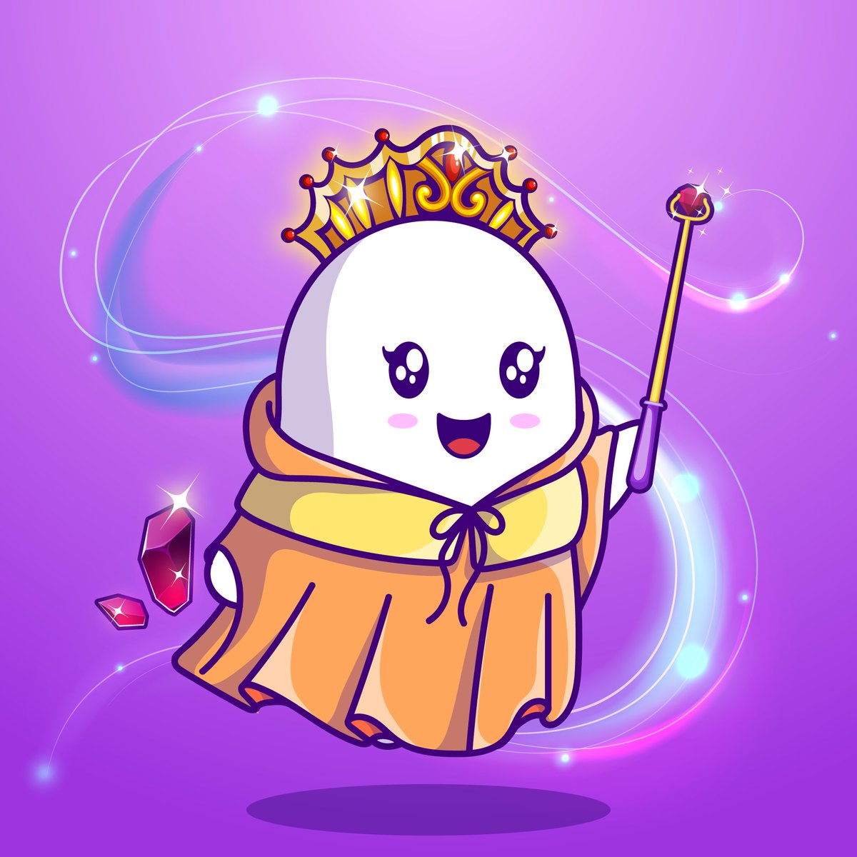 Ghost Buddy is about having fun and enjoying cute art! #ghostbuddy #cuteart #minting #solana