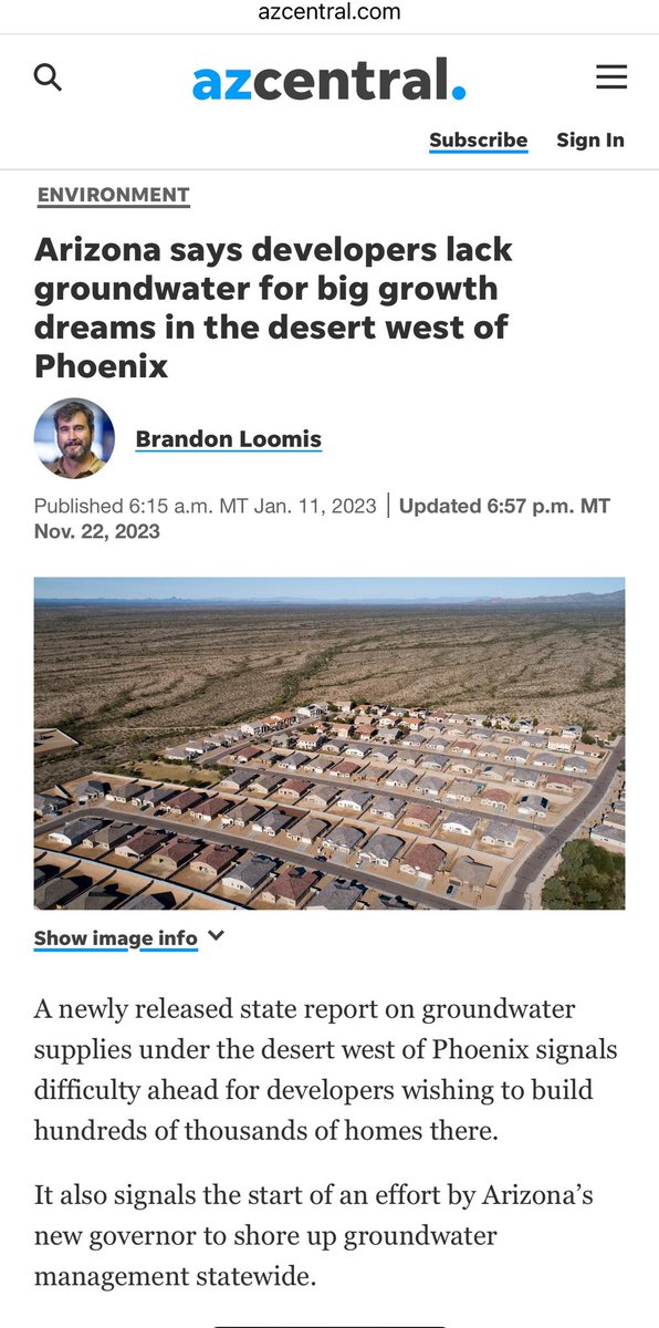 @webetho @kontrafaktiskt @NemethLukacs @energybants Arizona’s use of wastewater for nuclear power isn’t just impacting farming (pic 1) but also housing (pic 2):