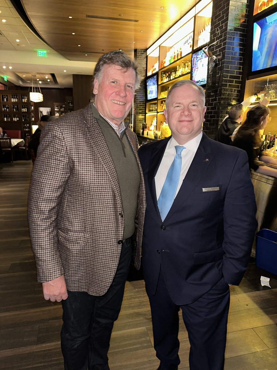 Great time as always <a href="/CapitalGrille/">The Capital Grille</a>. Thanks Mike!