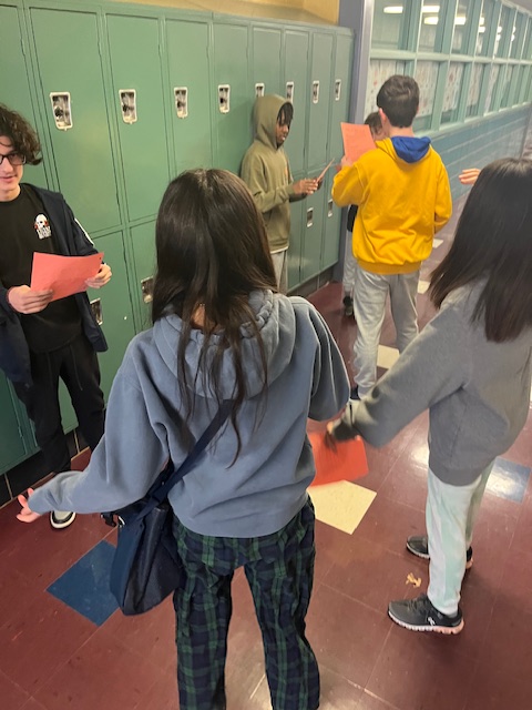 WVMSDragons's tweet image. Mr. Bluth&apos;s 8th grade Latin students are preparing their skits on Hannibal&apos;s oath against Rome #LatinTheatre #LearningLatin #WVMS #LMSD