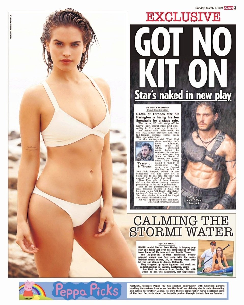 _dailypage3's tweet photo. Page 3 - Sunday 3rd March 2024

@Mia_Zambra 
#StormiBree

#page3 #dailystar #thesun #newspaper https://t.co/3ItCsqlWAE