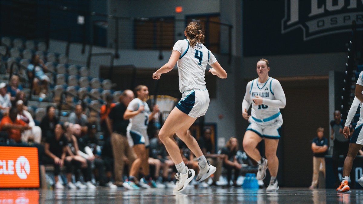 All three seniors scored double digits in the final games of their careers, headlined by @EmMarie40's fourth double-double in six games, but fell in a close battle to Stetson on Saturday afternoon. 🗞️ >> bit.ly/3wv5wn9 📊 >> bit.ly/3SYCofS #SWOOP