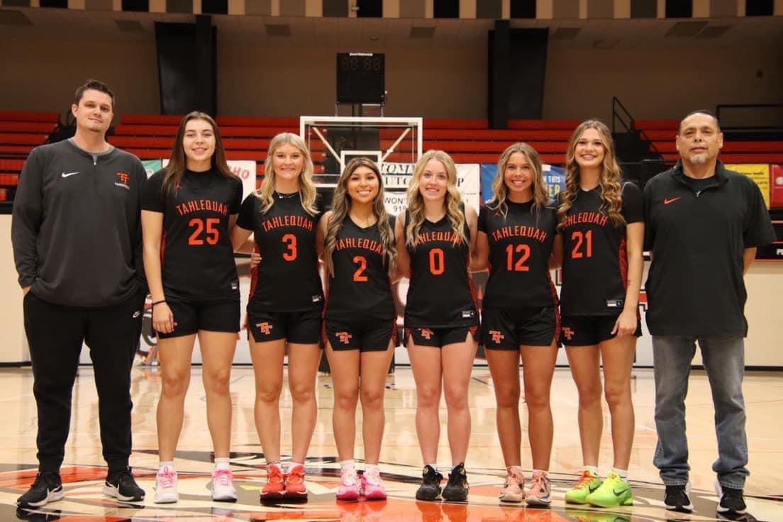 TahlequahHoops's tweet image. A big thank you to our community and fan support all season long! 

One rough week doesn’t define four stellar seasons. Thank you to an amazing group of seniors! You left your legacy ✅