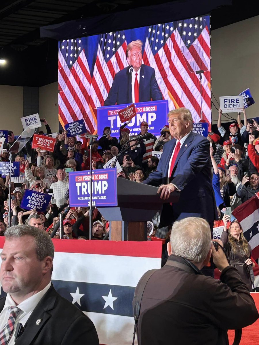 I had an incredible time with President Donald Trump at the Get Out the Vote Rally in Richmond this evening. It was an honor to have the opportunity to speak to the crowd about the importance of Virginia in this year’s Presidential election.