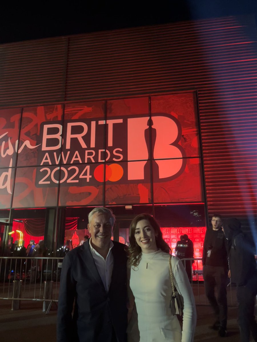 Thank you @bpi_music for having us at this evening’s @BRITs. Fantastic evening - congrats to all the winners and nominees.
