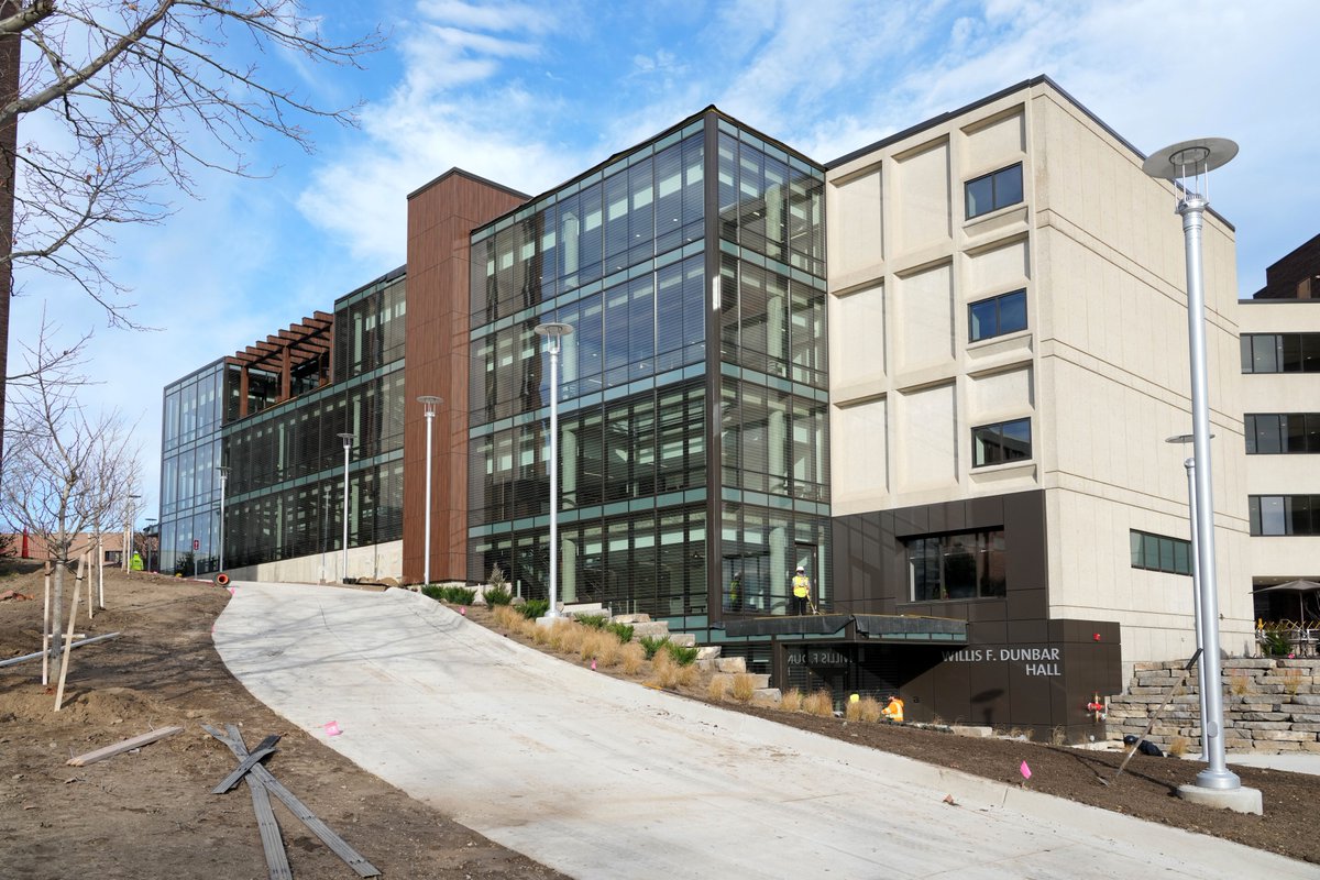 Rendering versus REAL LIFE! 👀 With state-of-the-art classrooms, dynamic student workspaces, a brand new state-of-the-art Media Suite AND dance studio, Dunbar Hall is where active learning and innovation thrive! Full story with details here: bit.ly/488jzft