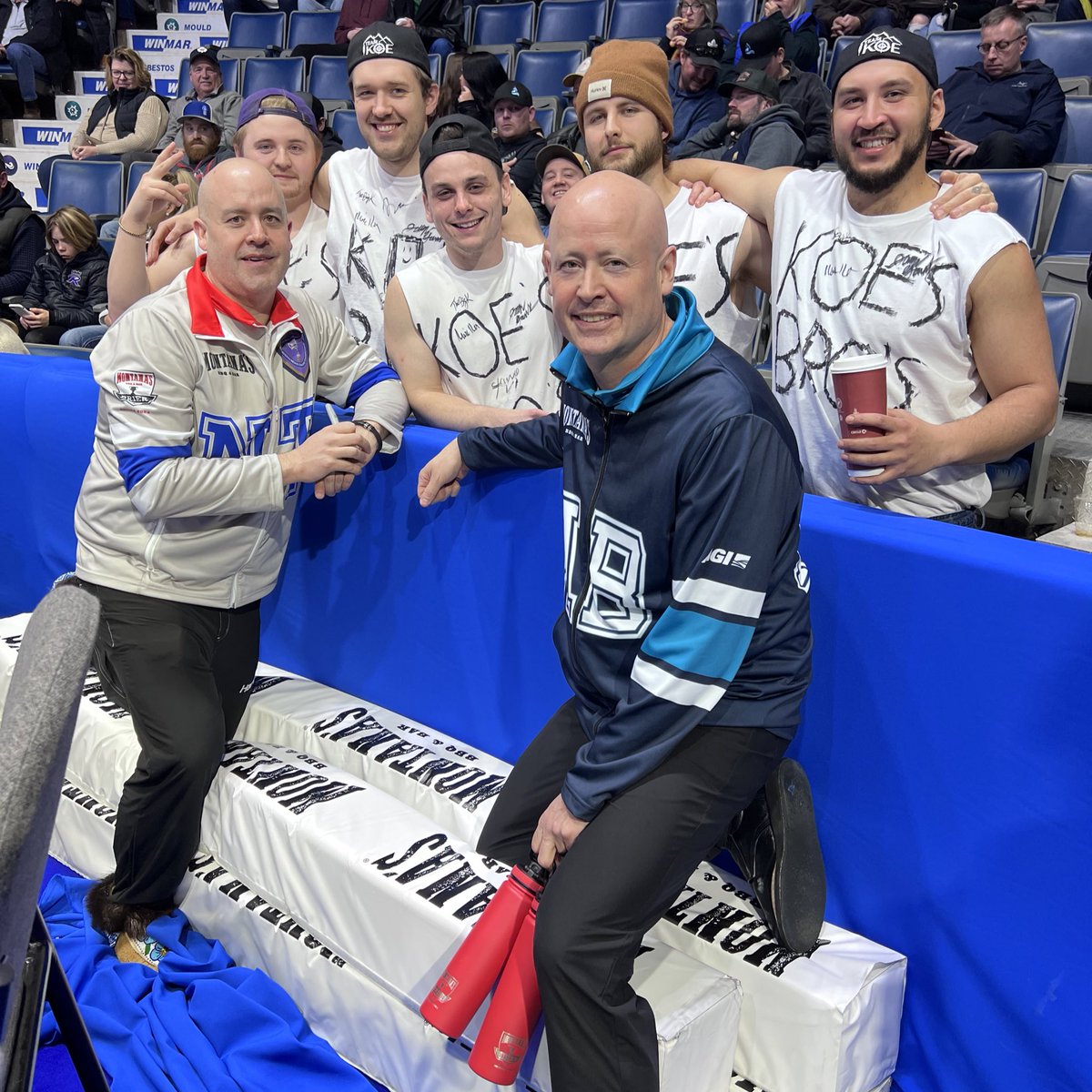 KOE’S BRO’S ‘Nuff said! And believe it or not, they made the shirts themselves 👕 #Brier2024