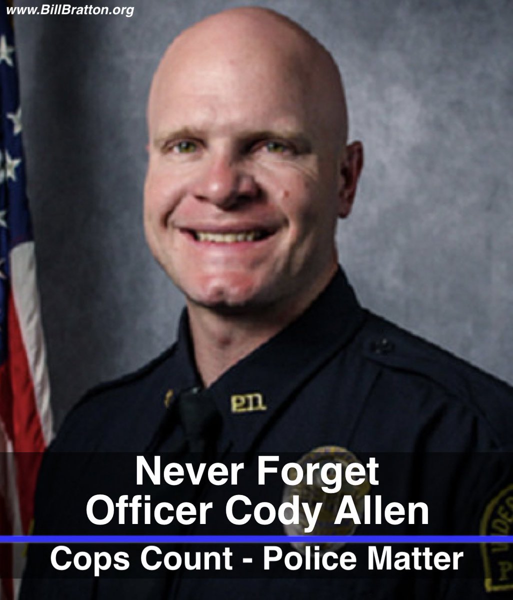 Officer Cody Allen of the Independence, Missouri Police Department was shot and killed in the line of duty during a home eviction. A 15-year police veteran, Officer Cody believed in making his community safer. His work made a difference. We must #NeverForget.