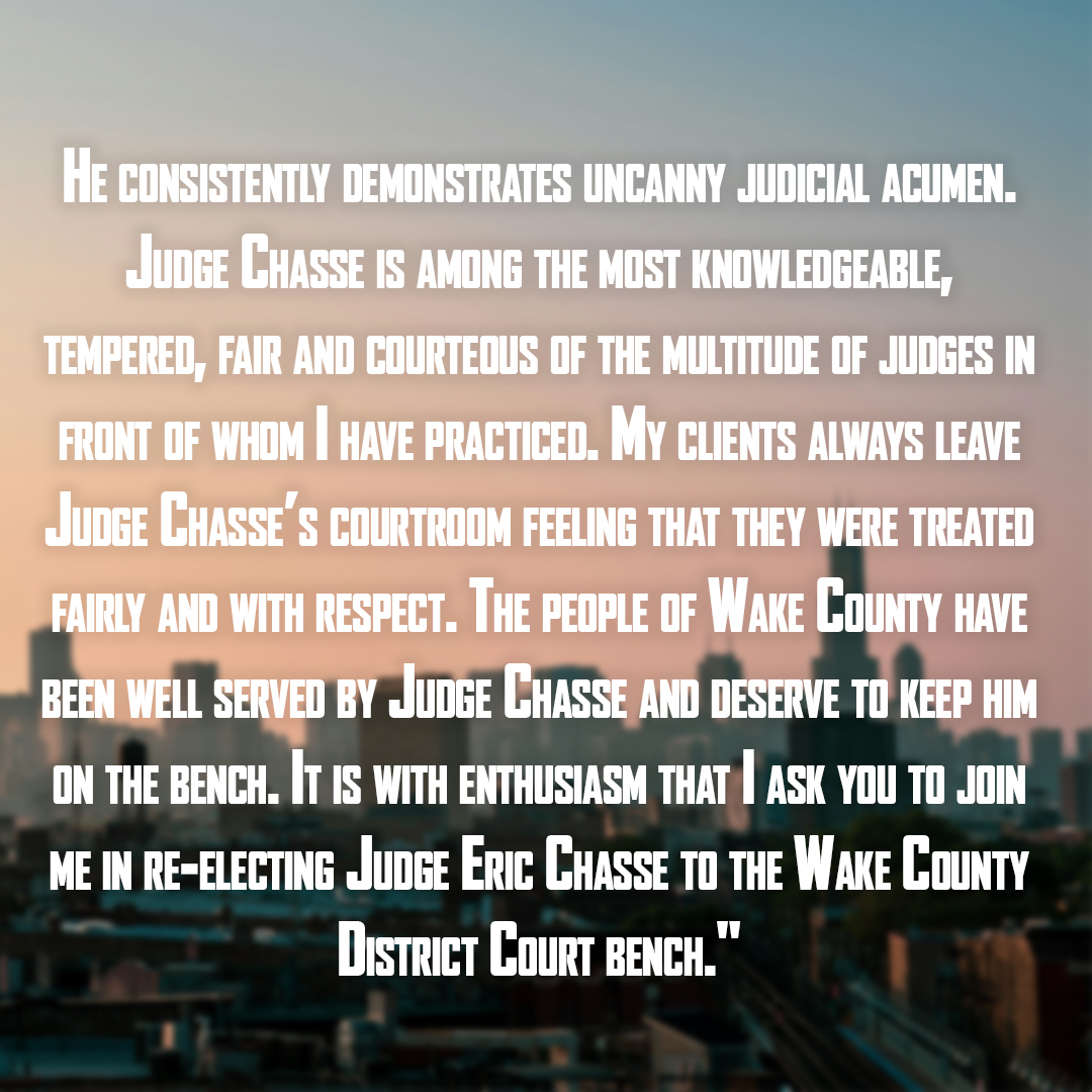 Thank you to William D. Young, IV for his generous endorsement.