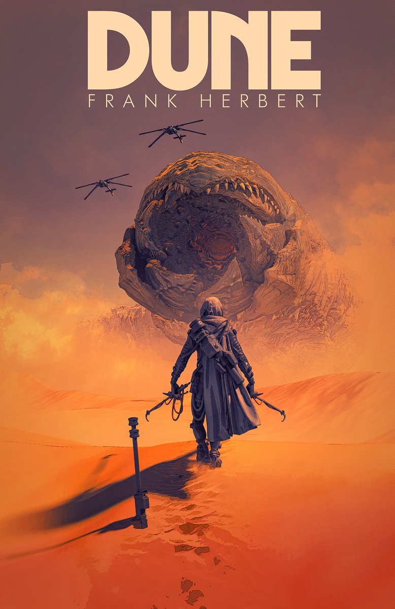 「my #Dune take from 5 years ago, close en」|Pascal Blanchéのイラスト