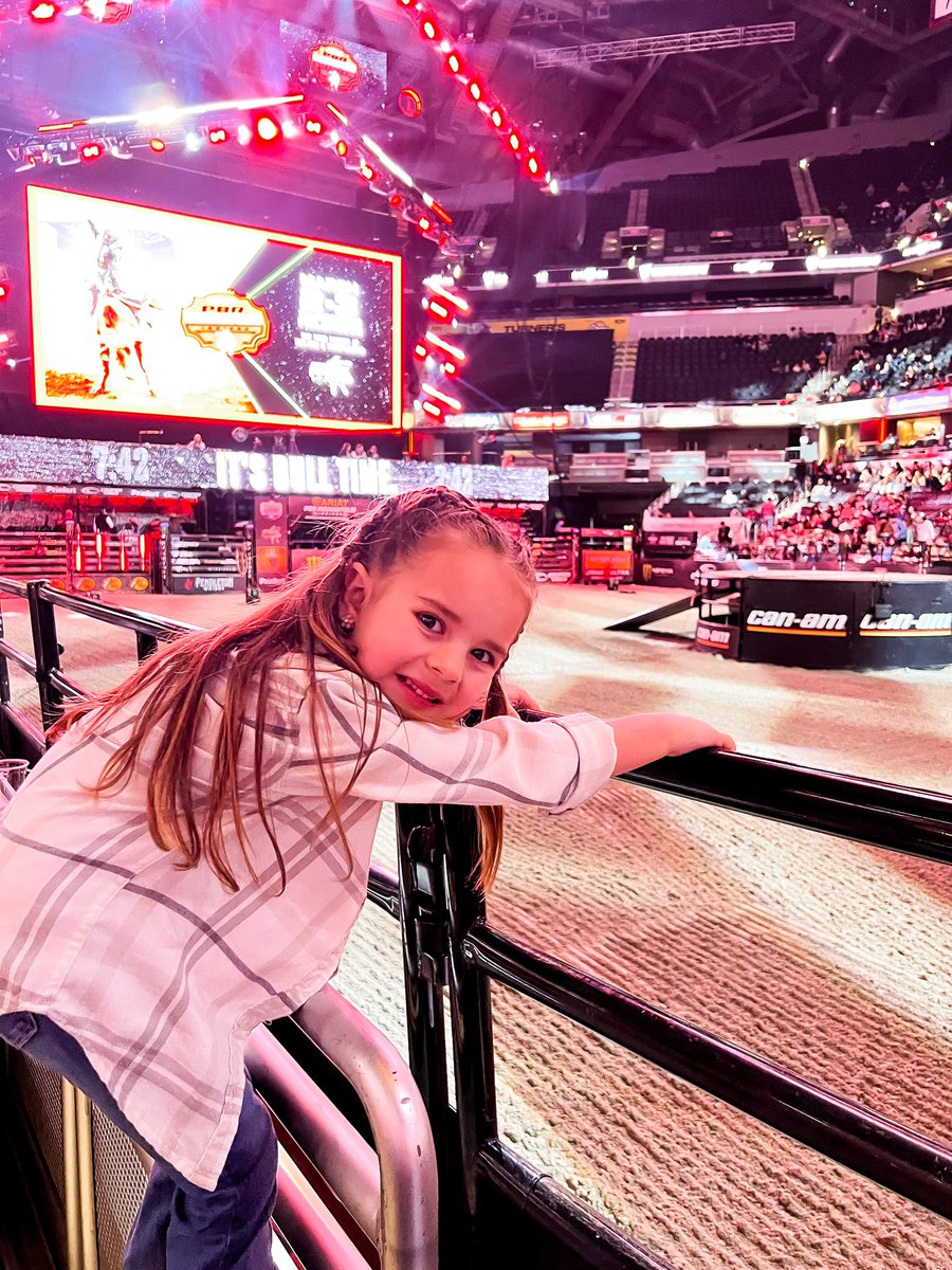 Had a blast at the PBR with the family tonight! Huge shoutout to @FullThrottleCo for the tickets and years of support!