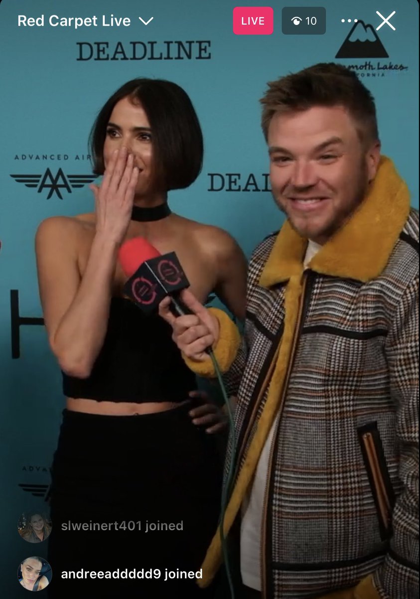 On the carpet at Mammoth for the premier of #Fluxx!