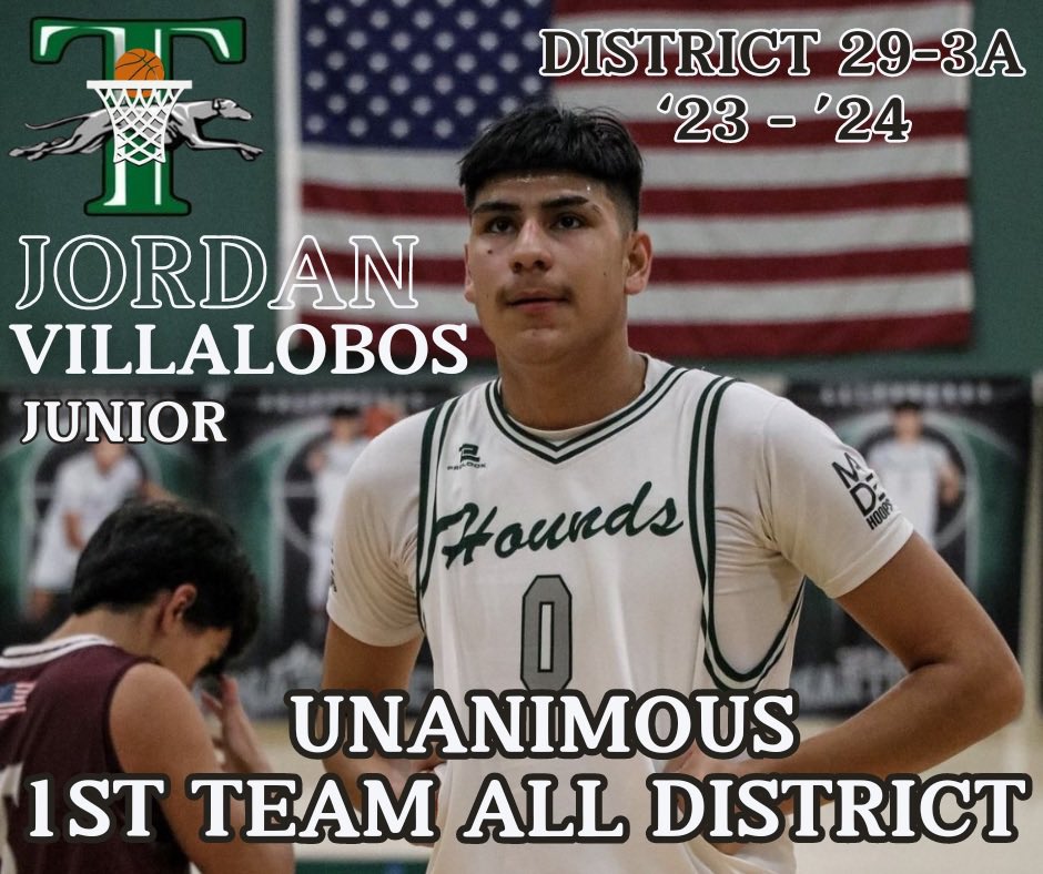 Congratulations <a href="/jlobos0/">Jordan Villalobos</a>, UNANIMOUS 1st Team All District!