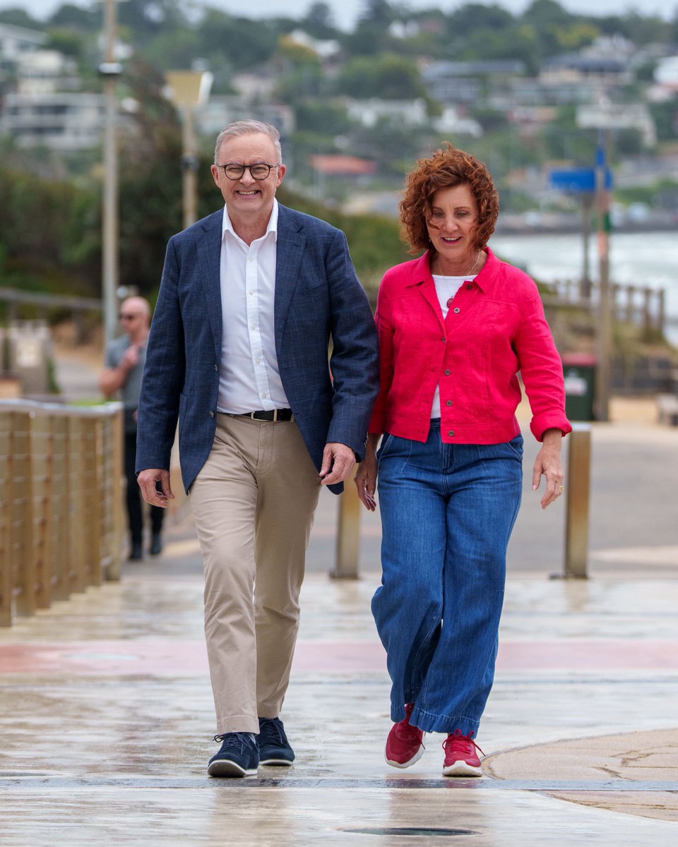 Welcome to the team, Jodie Belyea. We’re working every day to deliver stronger wages, lower taxes, better services and fairer prices. And Jodie will be an outstanding local champion helping Australians with the cost of living.