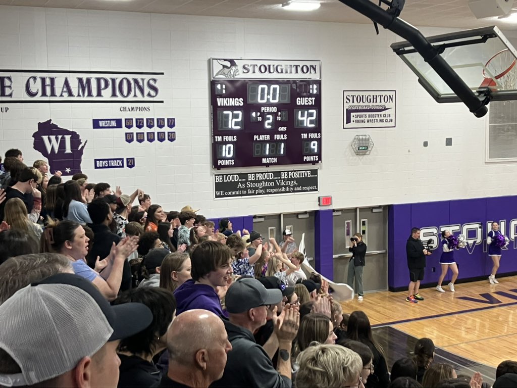 Stoughton beats Monona Grove in Regional Final. Next game is Thursday vs Mt Horeb, at Milton.