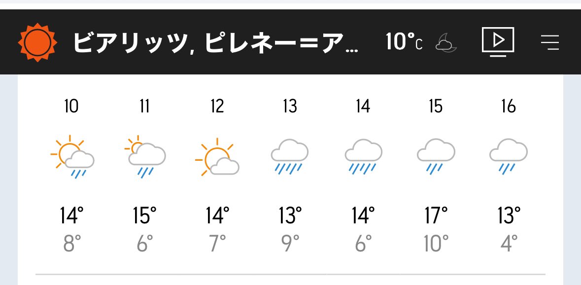 rkwy's tweet image. 来週のフランス、意外と暖かくない。

#percom