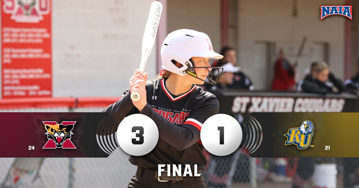 COUGARS WIN!!! Alexus Reese 2B'd w/ 3️⃣ RBI, Kaitlyn Wright had 2️⃣ RBI and Laila Summers threw a two-hitter in an 8-0 win for No. 24 @SXUsoftball over No. 23 William Carey! Lindsay Morgan & Reese hit RBI 2B's in a 3-1 win over No. 21 Reinhardt! #GoCougs🐾🥎 #WeAreSXU